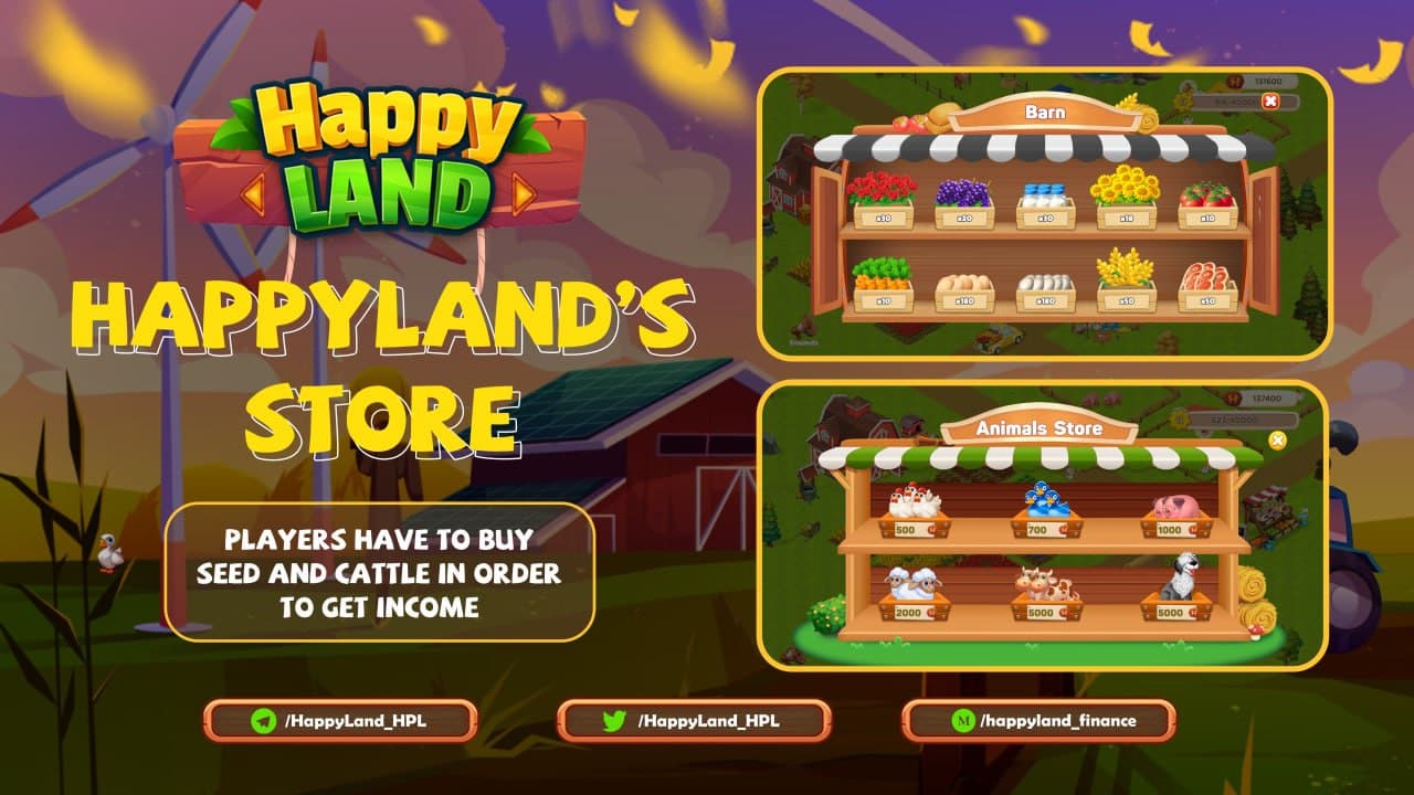 HappyLand | Polkastarter